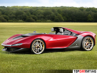 2013 Ferrari Sergio Pininfarina Concept = 320 kph, 570 bhp, 3.4 sec.