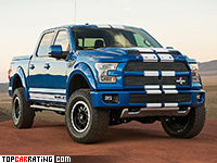 2016 Ford Shelby F-150 Supercharged = 240 kph, 710 bhp, 4.5 sec.