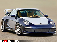 2008 Porsche 911 Gemballa Avalanche GT2 600 EVO = 320 kph, 600 bhp, 3.2 sec.