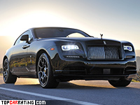 2016 Rolls-Royce Wraith Black Badge = 250 kph, 632 bhp, 4.5 sec.
