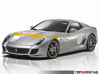 2011 Ferrari  599 GTO Novitec Rosso = 340 kph, 888 bhp, 3.2 sec.