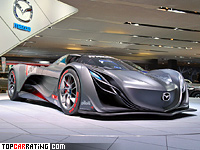 2008 Mazda Furai Concept = 340 kph, 450 bhp, 3.7 sec.