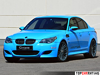 2012 BMW M5 G-Power Hurricane RRs = 372 kph, 830 bhp, 4.3 sec.
